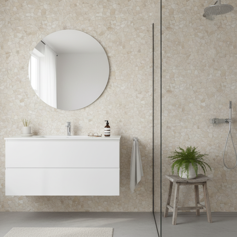 Tuscany Stone moderne bad 2