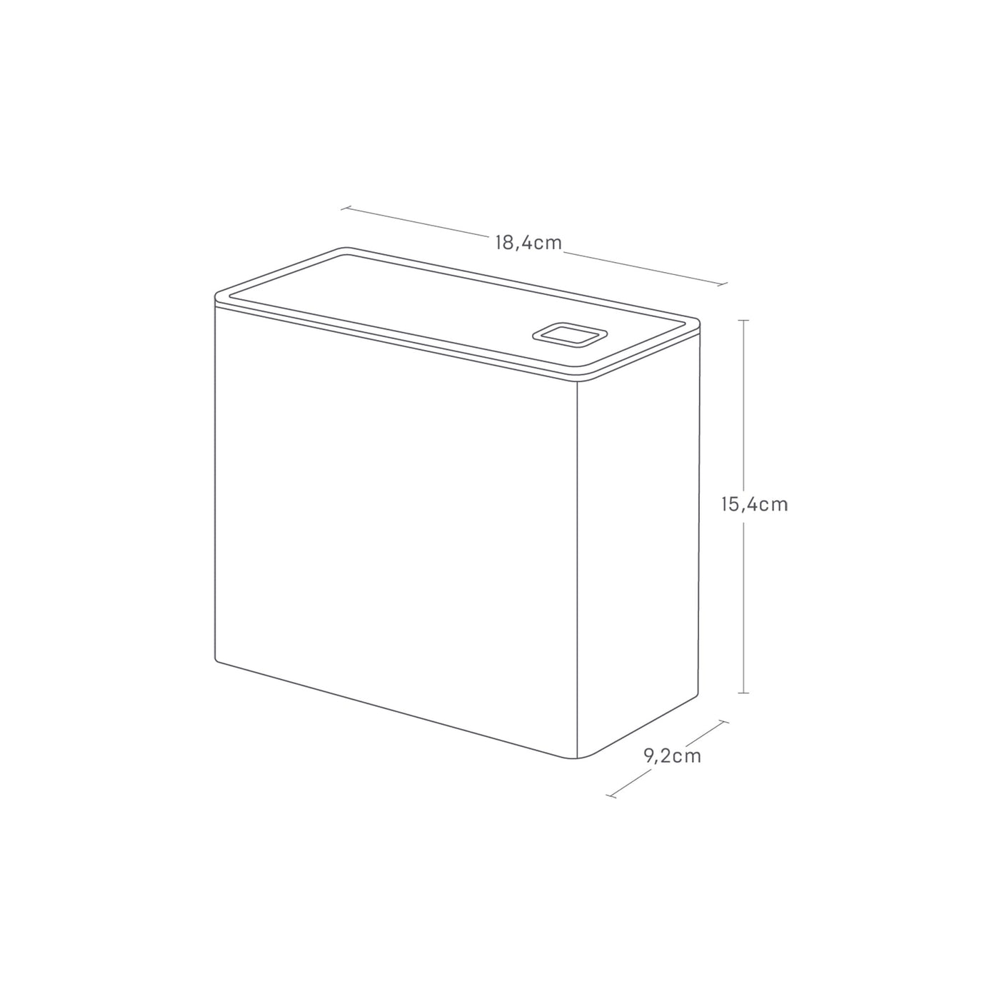 Oppbevaringsboks for kaffe lufttett