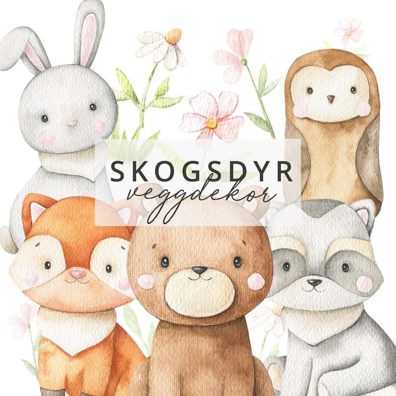 Skogsdyr klistremerker