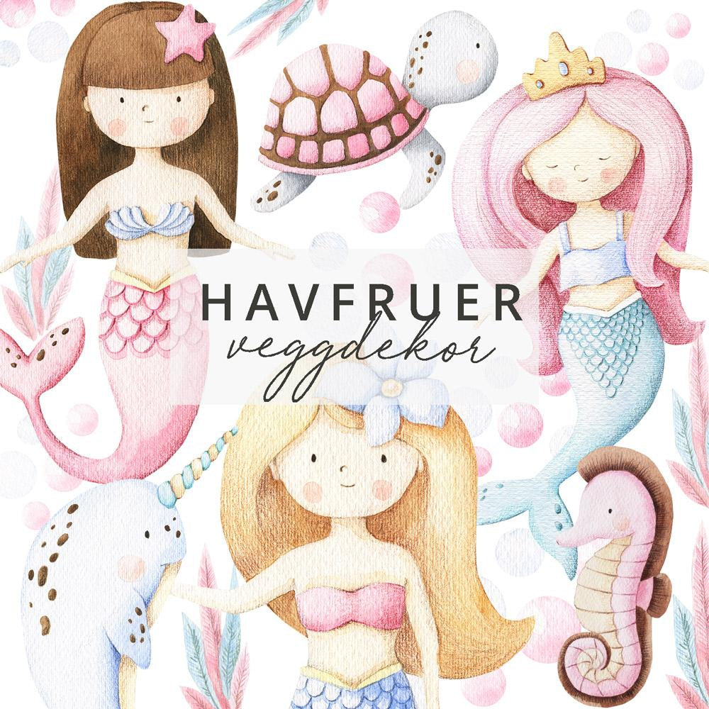 Havfruer klistremerker