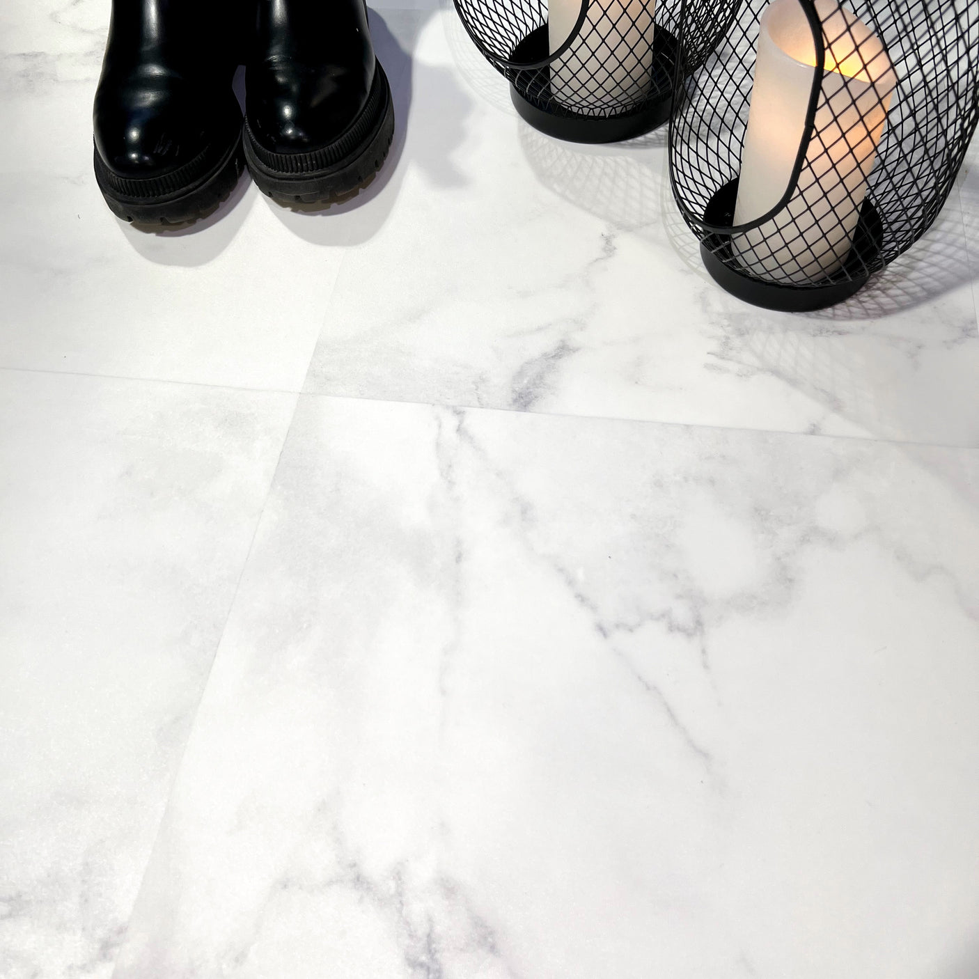 Athena fliser tåler fukt og passer godt på baderomsgulv.