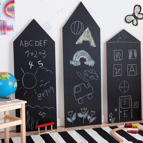 Tavlefolie på hjemmekontor – organiser notater og ideer på veggen