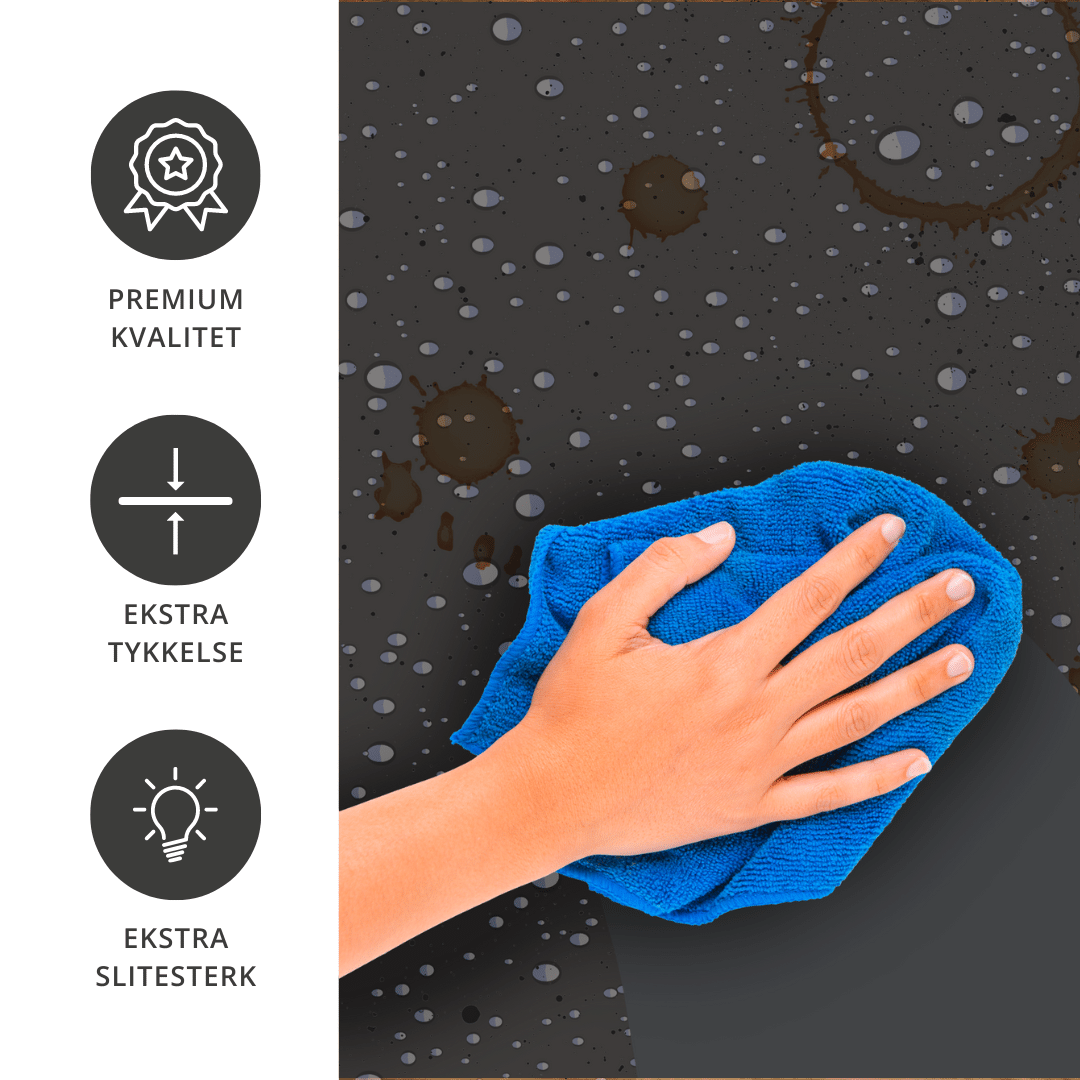 Premium antrasitt grå matt kontaktplast