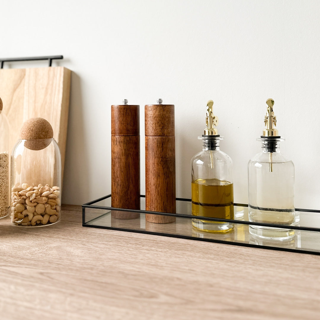 2-pk Oljeflaske, transparent