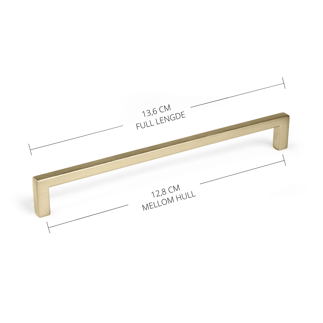 Enkel og elegant håndtaksløsning til moderne interiør.