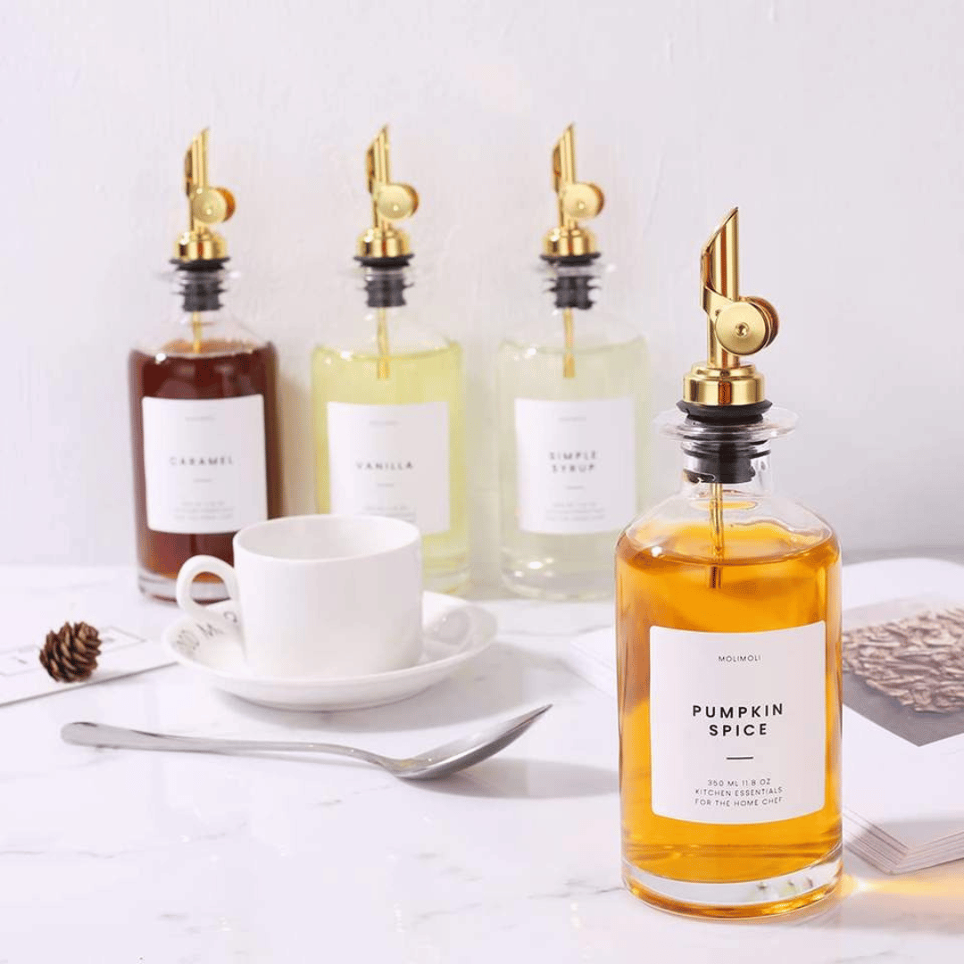 2-pk Oljeflaske, transparent