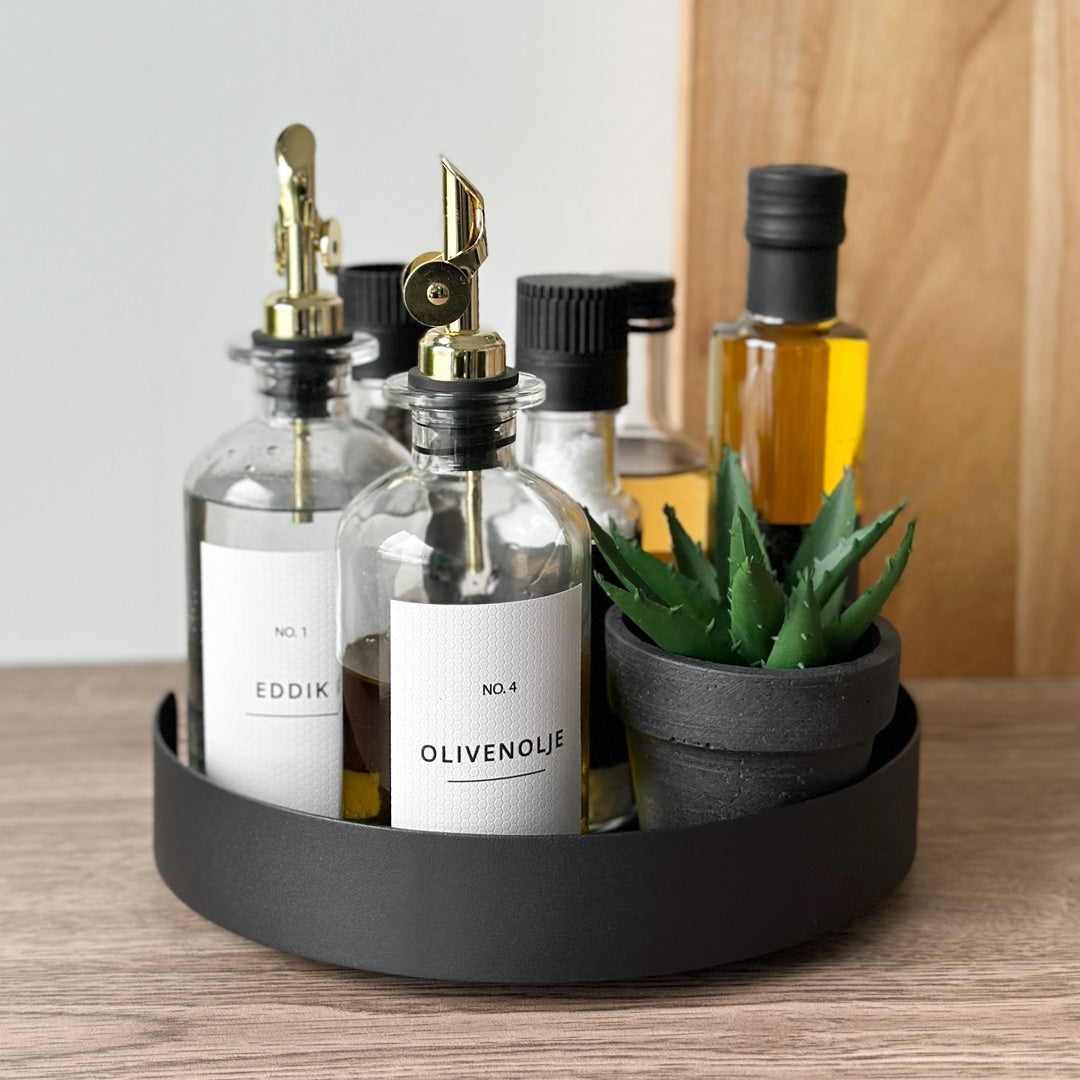 2-pk Oljeflaske, transparent