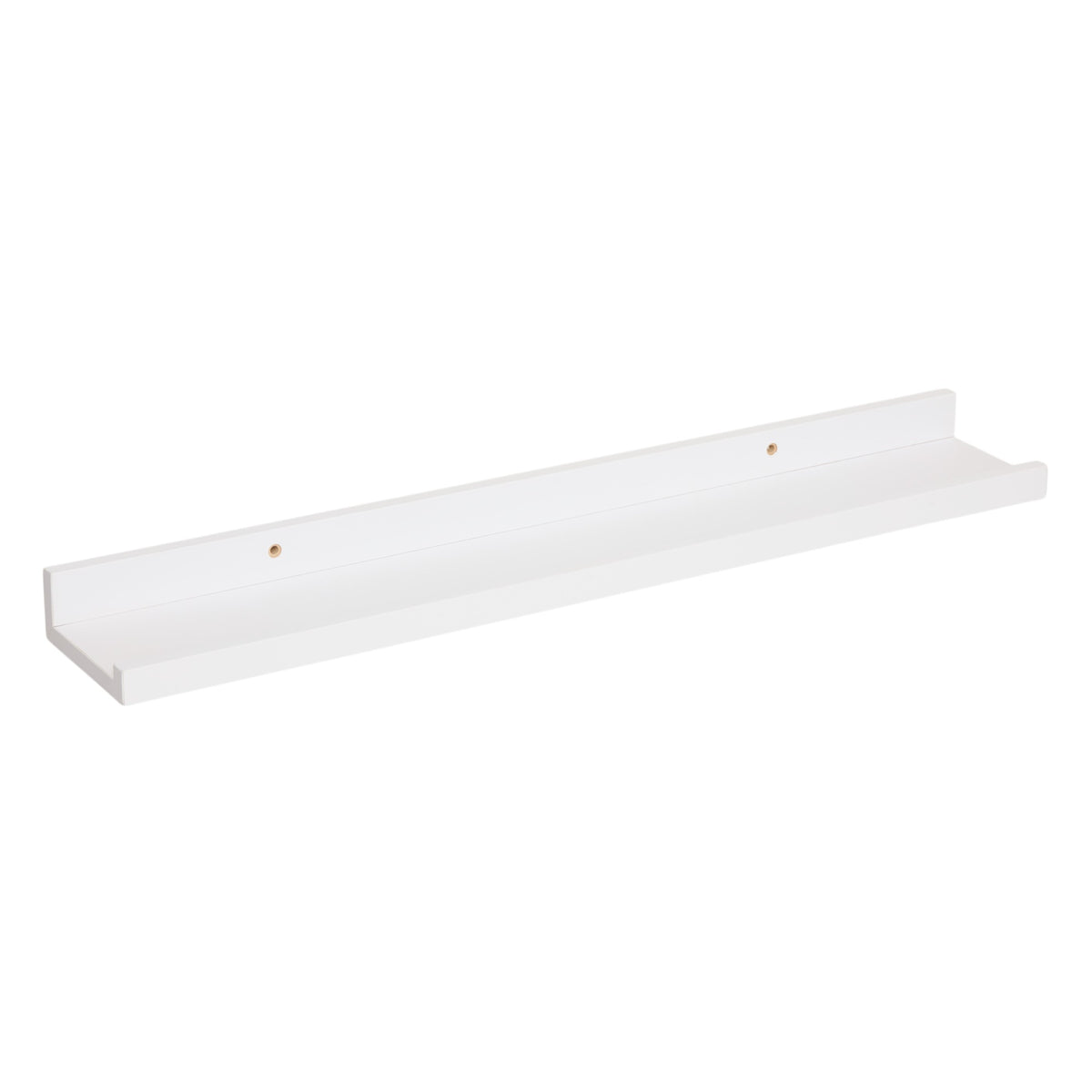 Bildehylle Fixy hvit 58 cm, hele bildehyllen