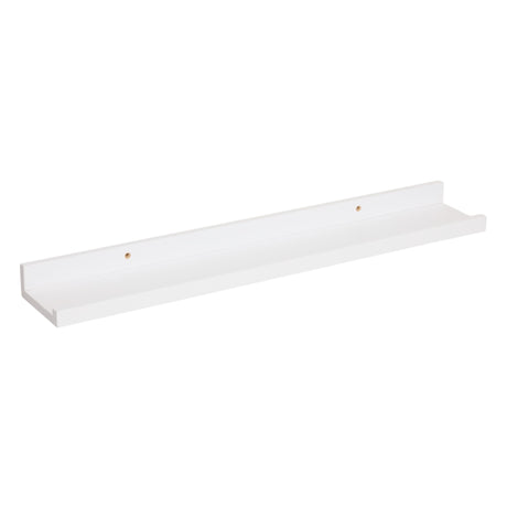 Bildehylle Fixy hvit 58 cm, hele bildehyllen