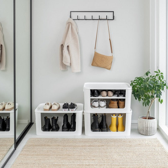 SmartStore Module hylle i hvit med oppbevaring