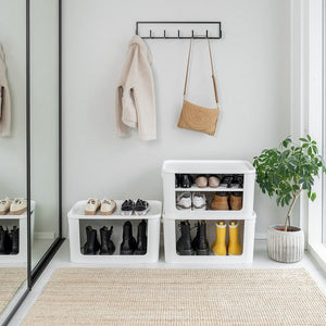 SmartStore Module hylle i hvit med oppbevaring
