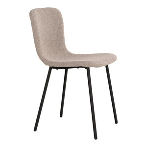 2-pk Halden spisestol beige