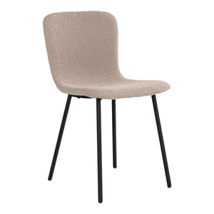 2-pk Halden spisestol beige