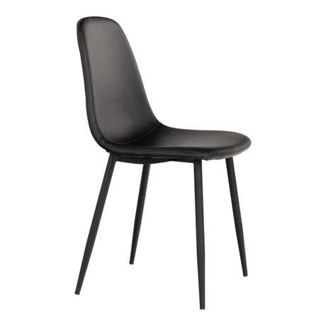 2 - pk Stockholm spisestol sort - Lindas Dekor