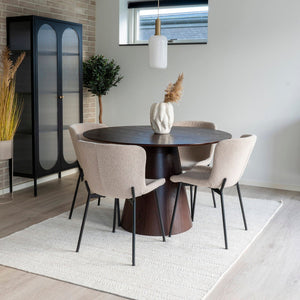 2-pk Maceda spisestol beige