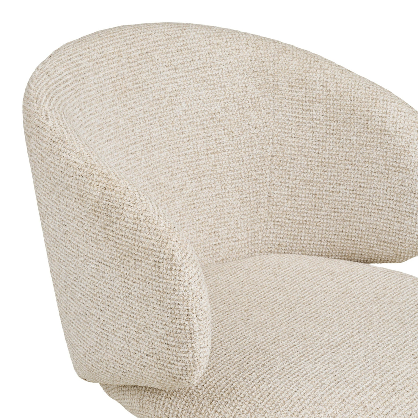 2-pk Fulham dreibar spisestol sand