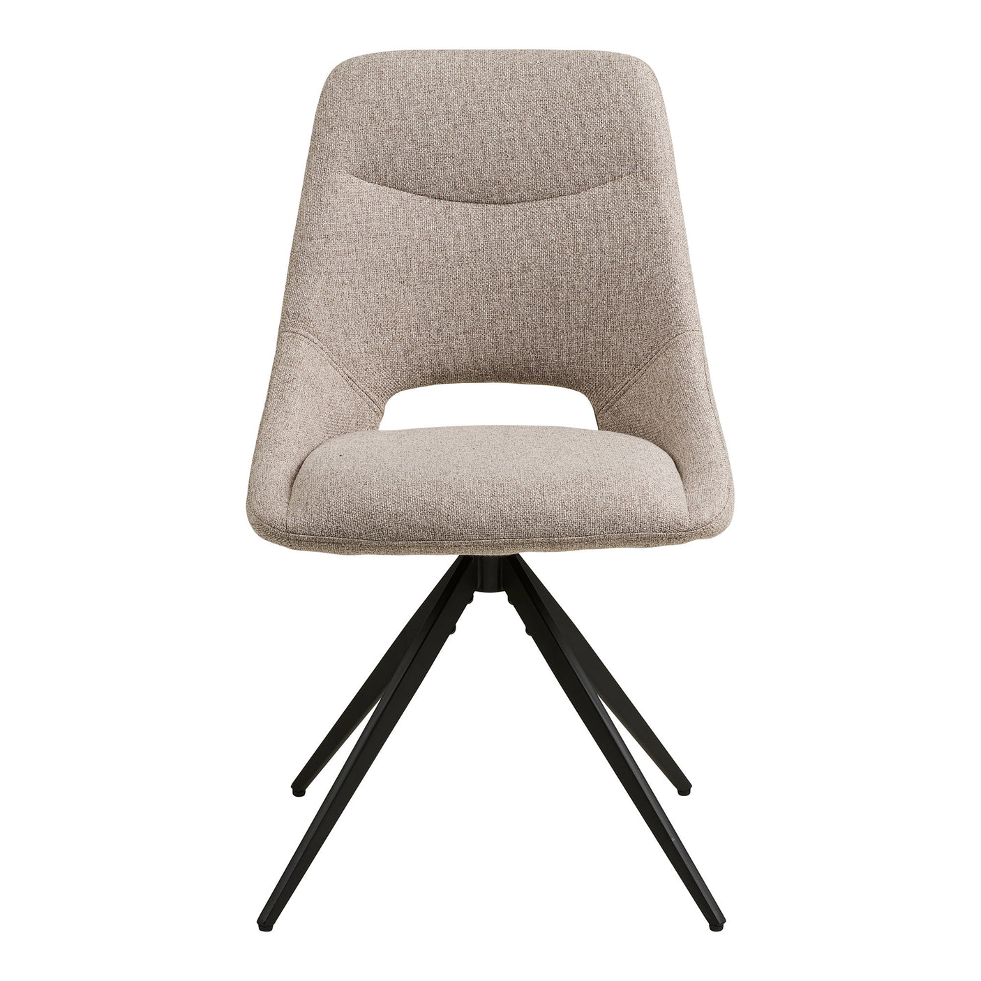 2-pk Dokka dreibar spisestol sand