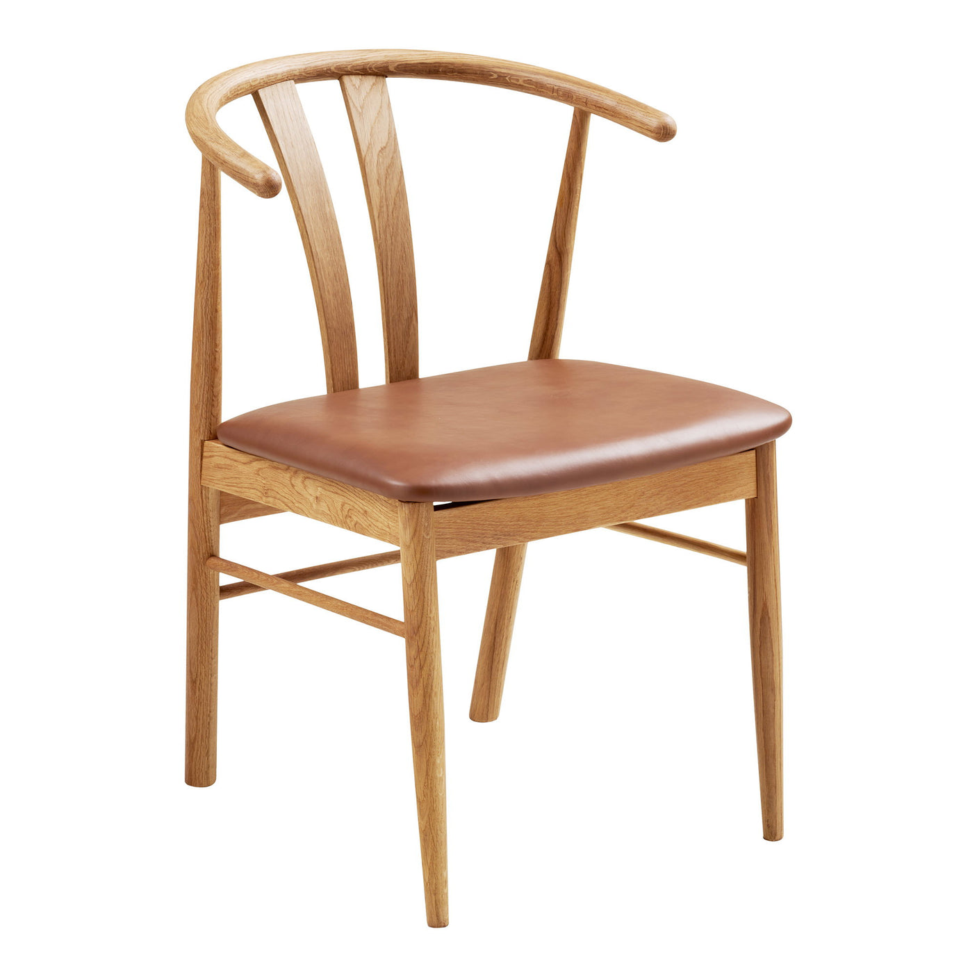 2-pk Artenara spisestol natur/brun