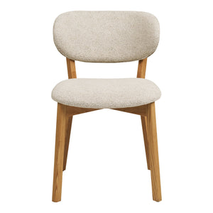 2-pk Dunkirk spisestol natur/beige