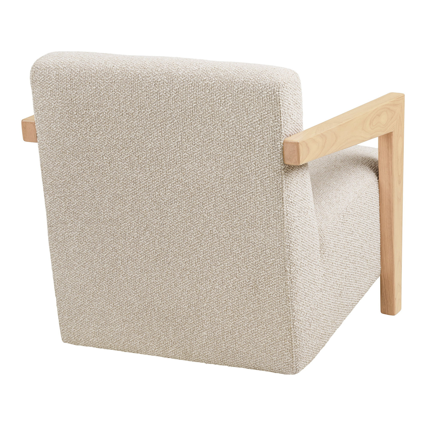 Loungestol med armlener i beige – Caracas fra House Nordic