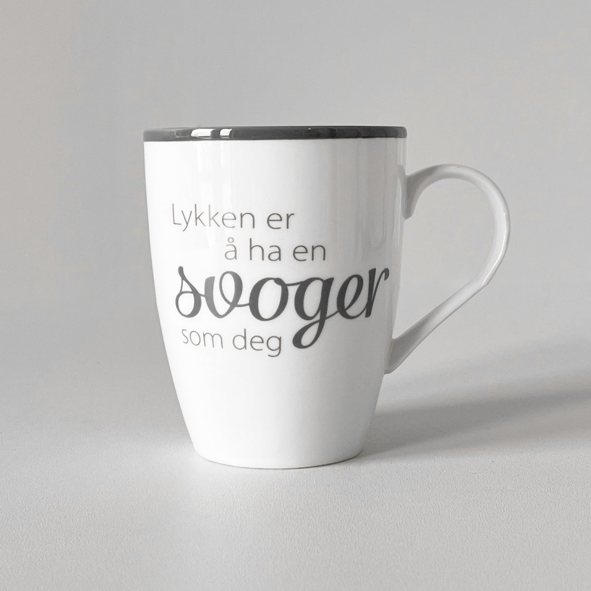 Kopp "svoger", hvit