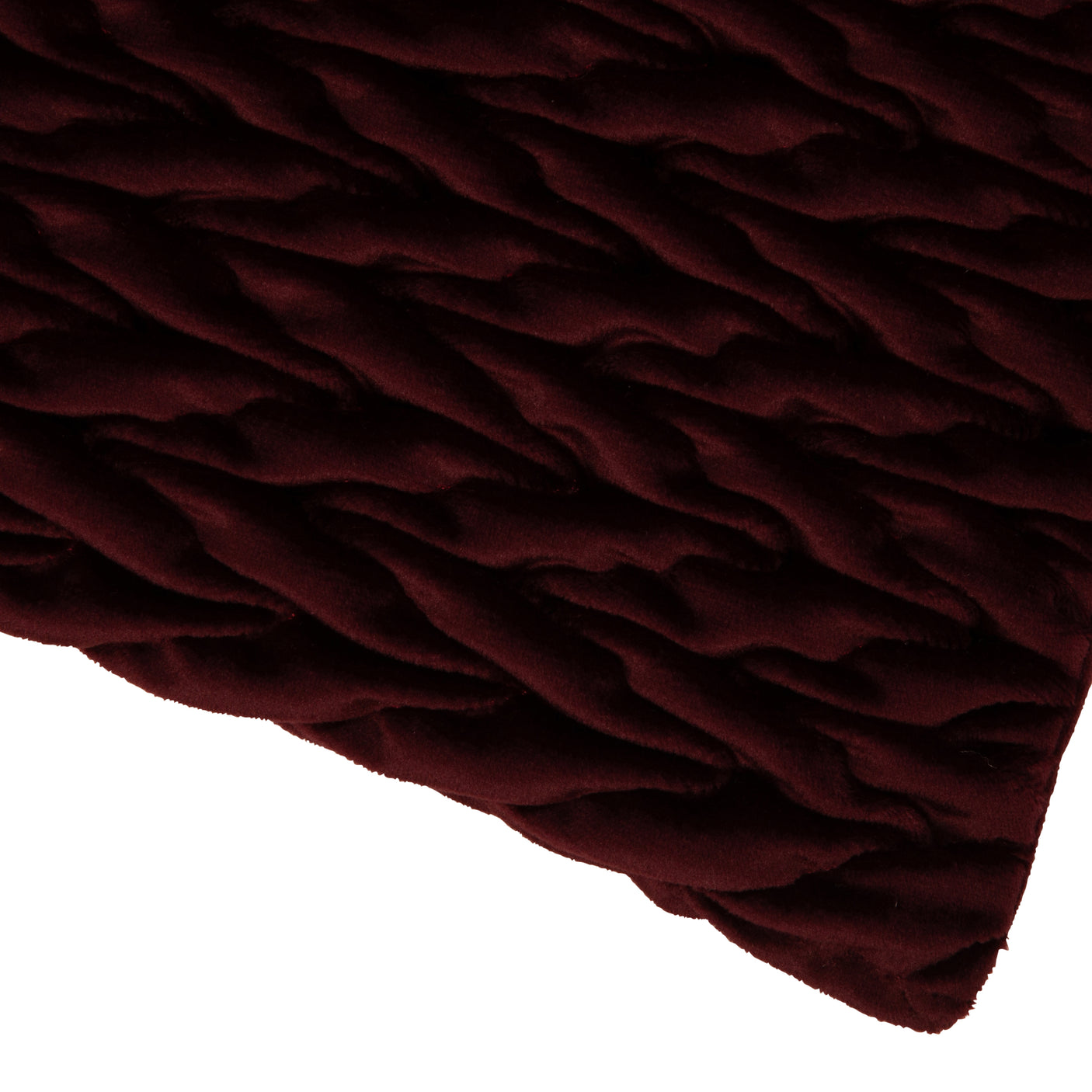 Dyp lilla putetrekk flettet struktur - 45x45cm til sofa og seng