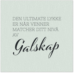 Pakke med 20 stk servietter til tapas, kakebord og servering