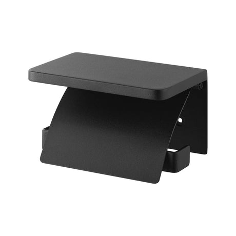 Veggmontert toalettpapirholder sort - Lindas Dekor