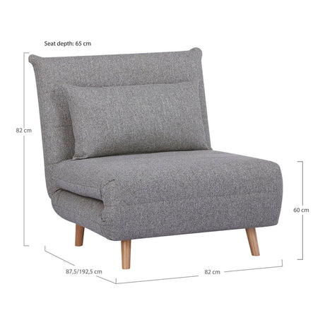 Marlow sovesofa grå - Lindas Dekor