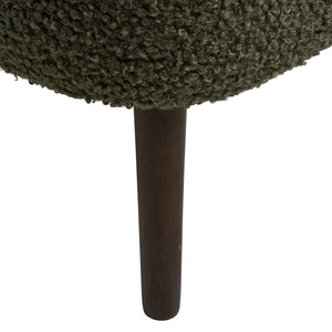 Harlow benk med oppbevaring teddy grønn 95x37x45 cm - bilde 8