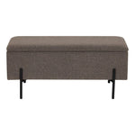 Watford benk med oppbevaring, boulcé brun 95 x 36,5 x 34 cm