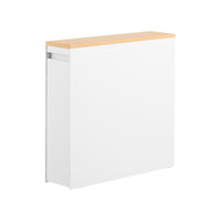 Uttrekkbar Oppbevaringshylle hvit, 55 x 56 cm