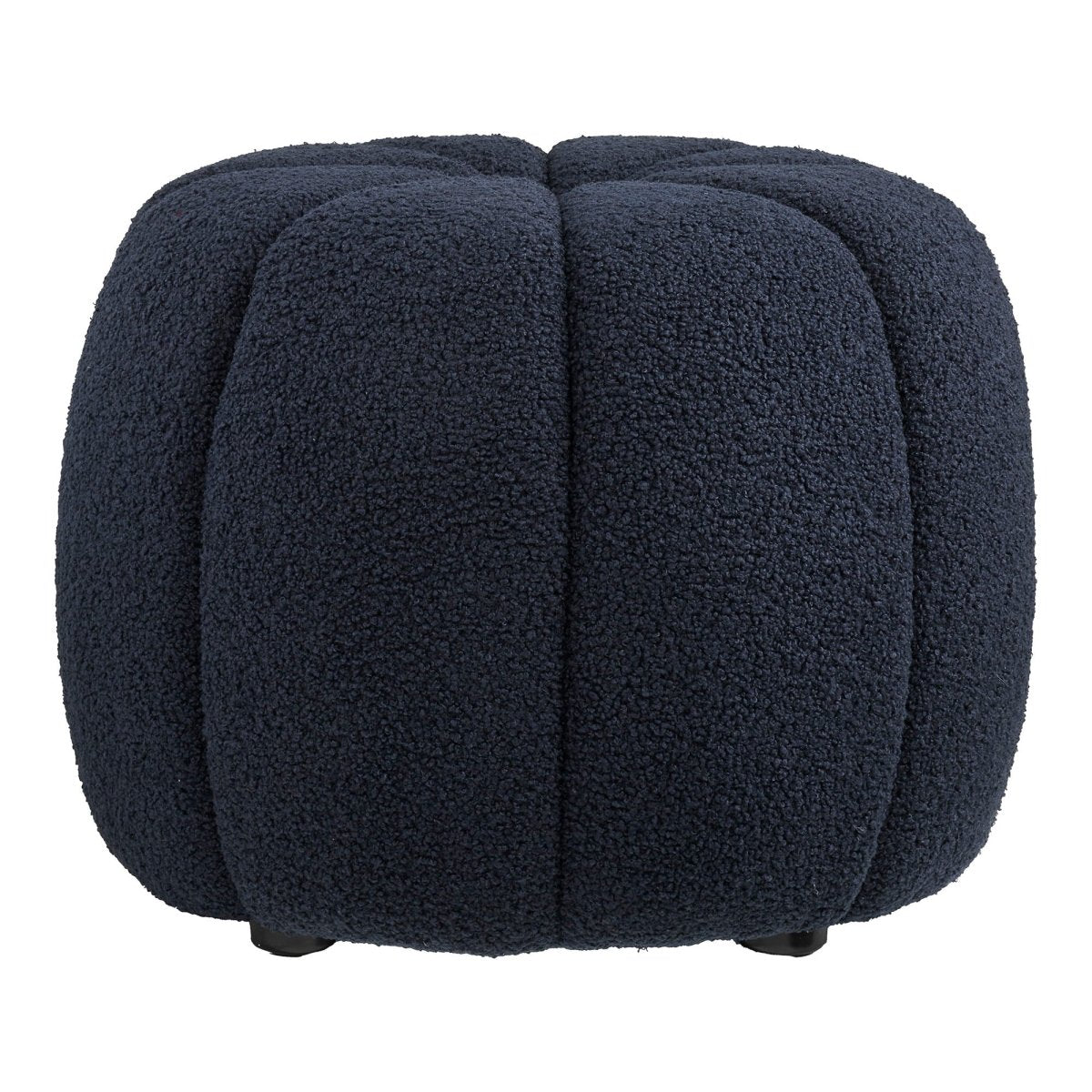 Paisley puff navy ø48 cm - Lindas Dekor Puff