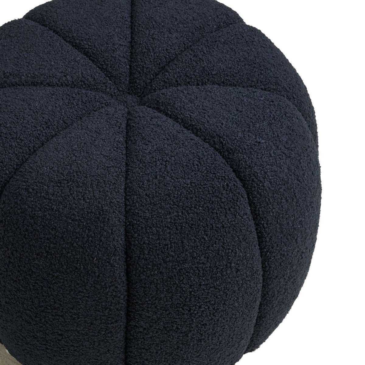 Paisley puff navy ø48 cm - Lindas Dekor Puff