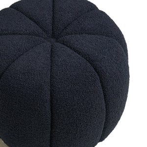 Paisley puff navy ø48 cm - Lindas Dekor Puff