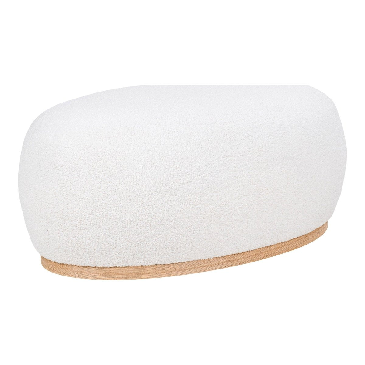 Manhatten puff hvit 54 x 88 x 36 cm - Lindas Dekor