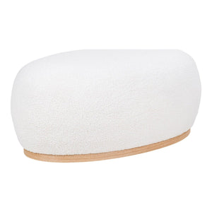 Manhatten puff hvit 54 x 88 x 36 cm - Lindas Dekor