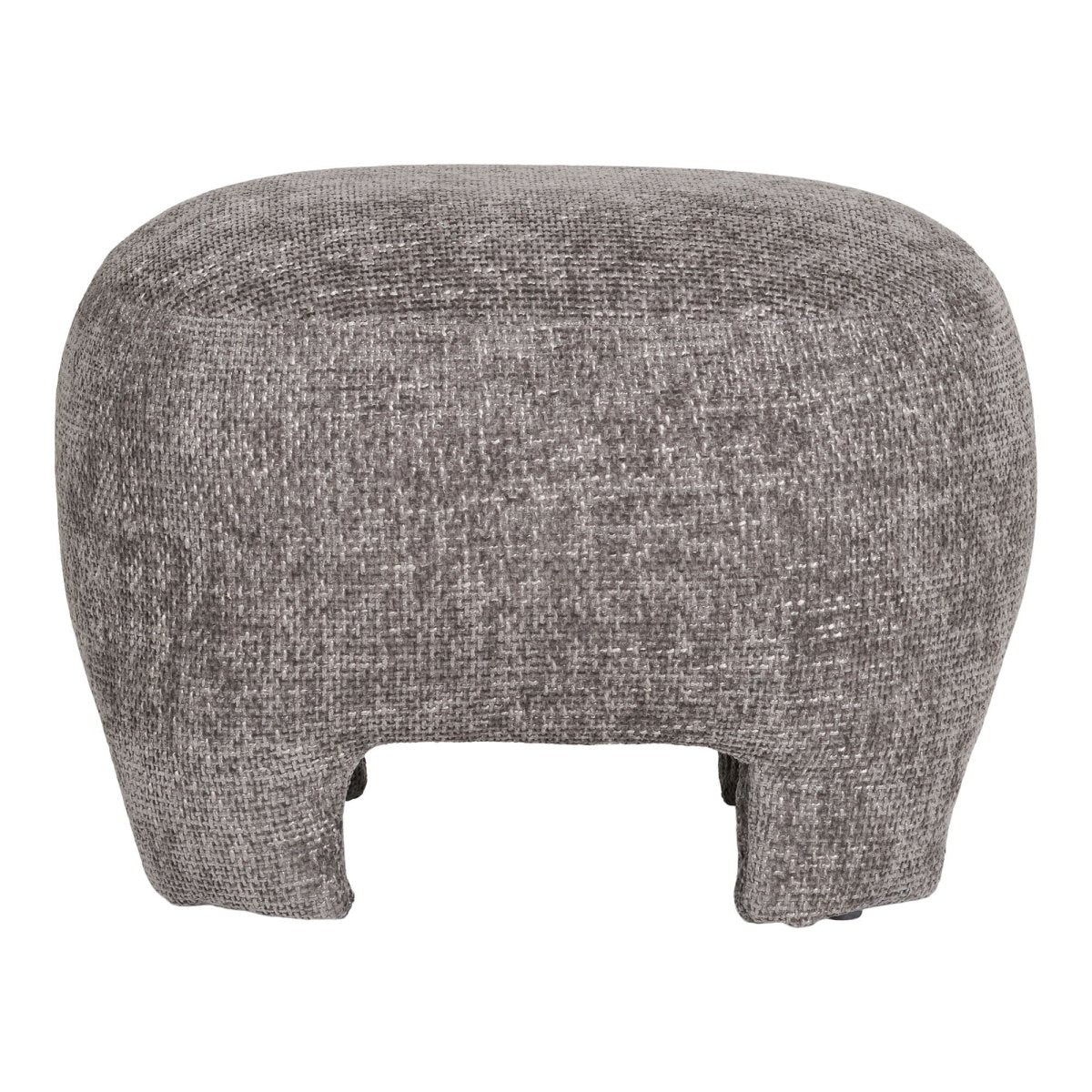 Nazare puff grå 53 x 41 cm - Lindas Dekor