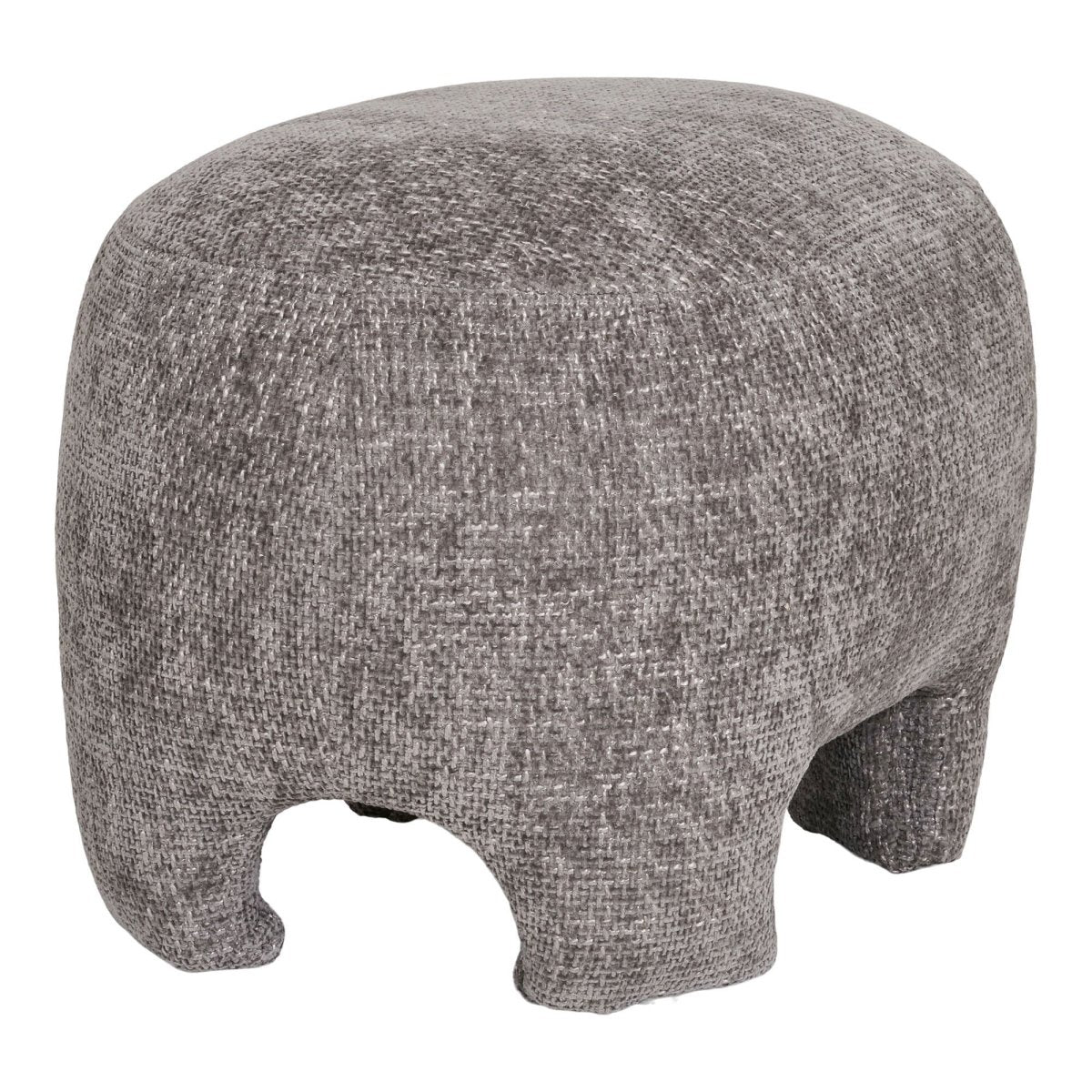 Nazare puff grå 53 x 41 cm - Lindas Dekor