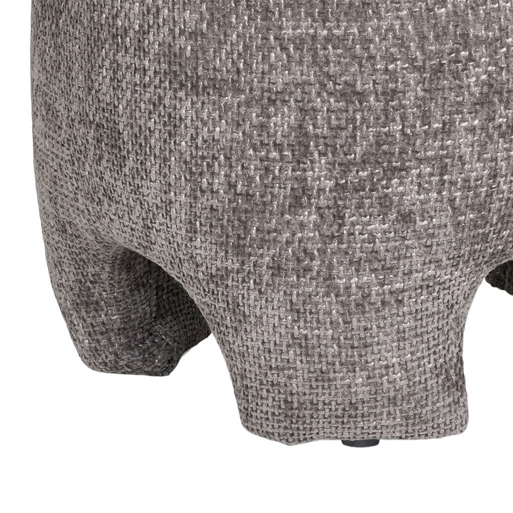 Nazare puff grå 53 x 41 cm - Lindas Dekor