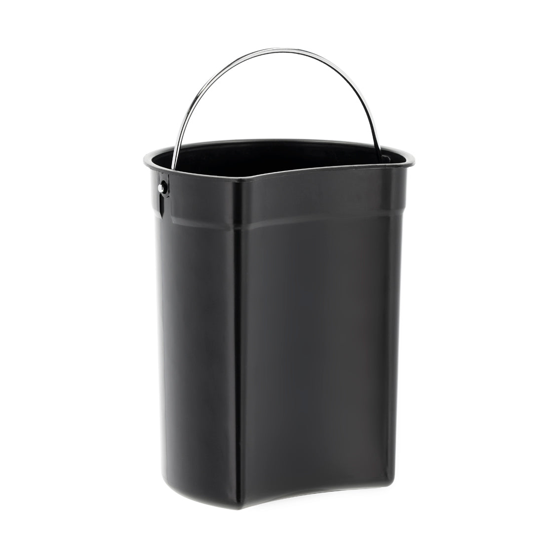 Innsiden av Nova pedalspann. Uttagbar dunk