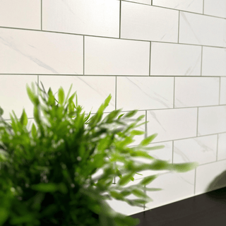 Vareprøve: Stein subway marmor selvklebende veggfliser