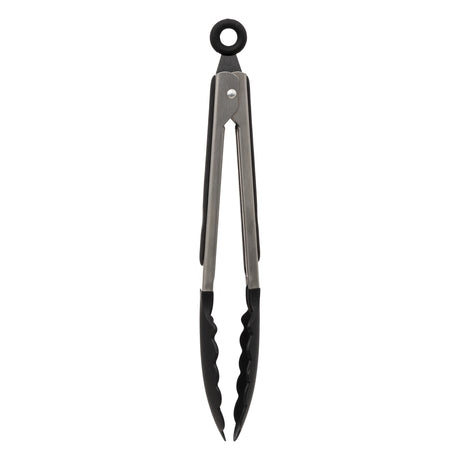 Kjøkkentang i svart metall fra sett med 7 kjøkkenredskaper.