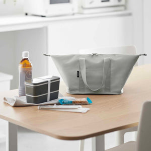 Kjølebag grå sammenleggbar 51 x 18 cm - Lindas Dekor