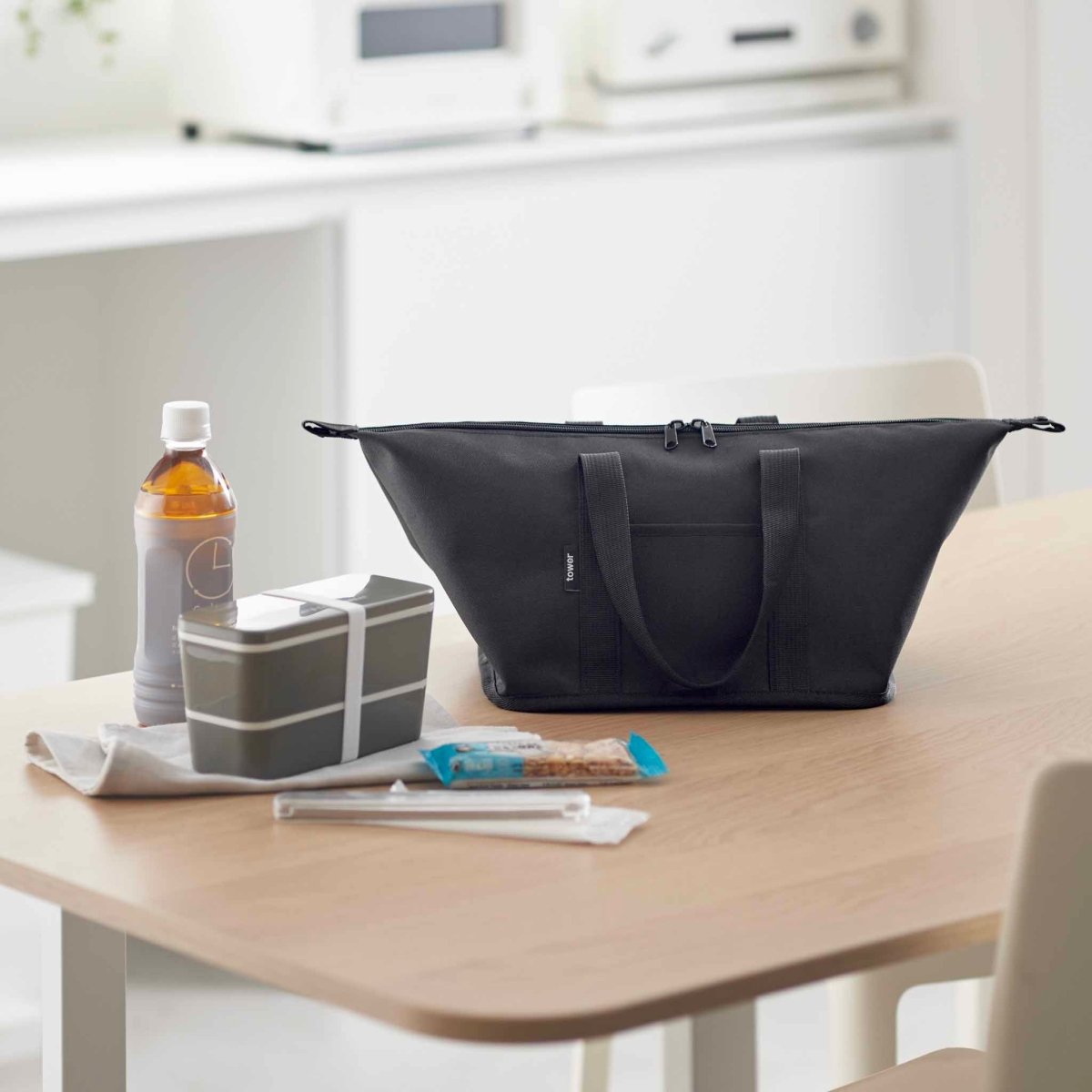 Kjølebag sort 51 x 18 cm - Lindas Dekor