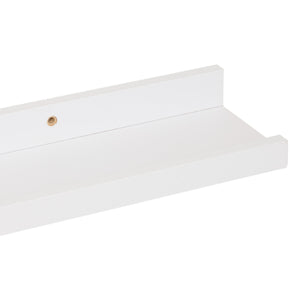 Bildehylle Fixy hvit 58 cm, nærbilde av den hvite kanten
