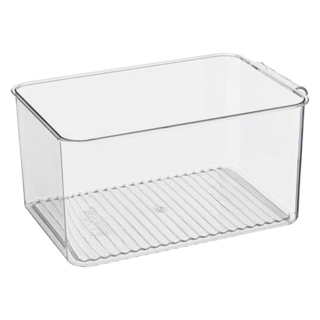 Kjøleskapsboks Tidy Fridge 24 x 15 cm, den gjennomsiktige boksen