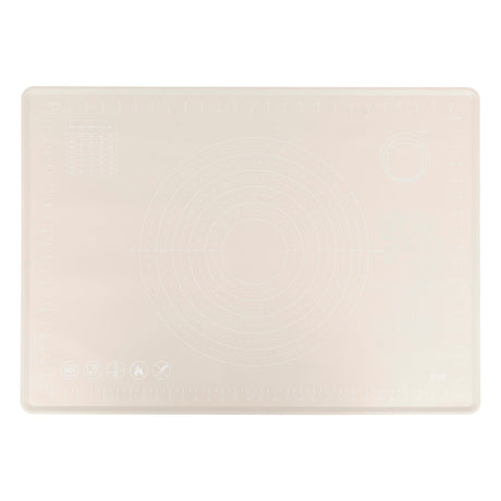 Beige bakematte i silikon 69,8 x 49,7 cm