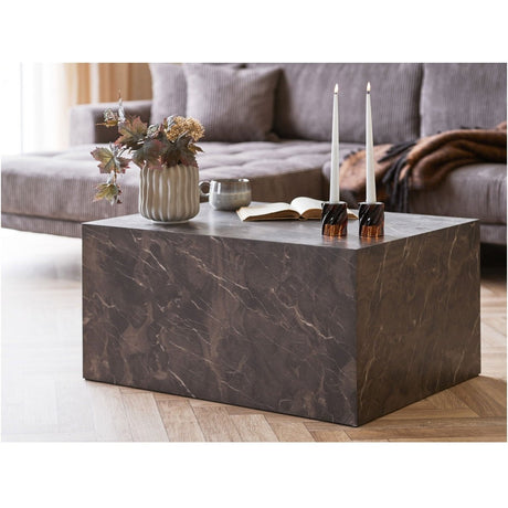 Prague sofabord brun 60 x 80 x 40 cm - Lindas Dekor