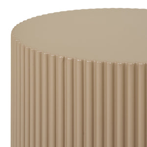 Farense sidebord mørk sand ø30 cm